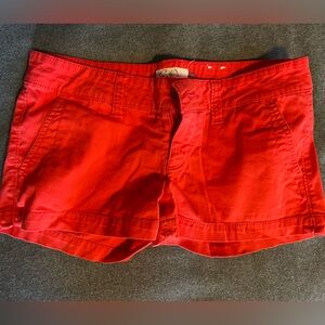 SO Bright Red Casual Shorts